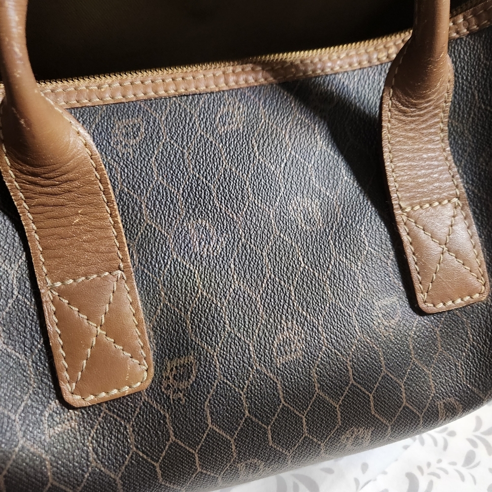 Christian Dior Honeycomb Brown trotter bag